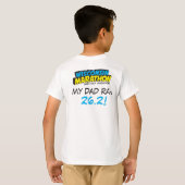 T-shirt Courrier-Marathon de marathon du Wisconsin (Dos entier)