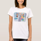 T-shirt Cours de couture pour enfants Fun Crafting et appr (Devant)