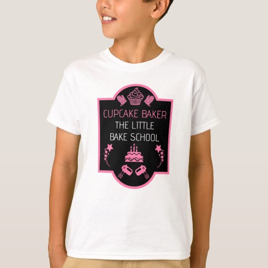 T-shirt Cours de cuisine Cupcake (Devant)