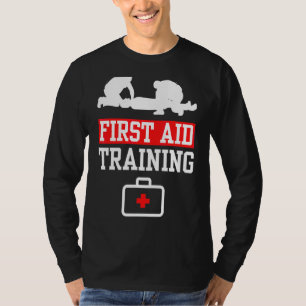 T-shirt Cours de formation en premiers soins Coach d'urgen