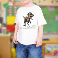 Cours de route de 2024 Enfants Dinosaure Graduatio