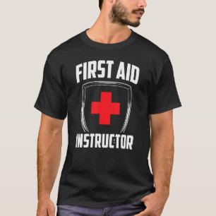 T-shirt Cours d'entraîneur de premiers soins Soins d'urgen