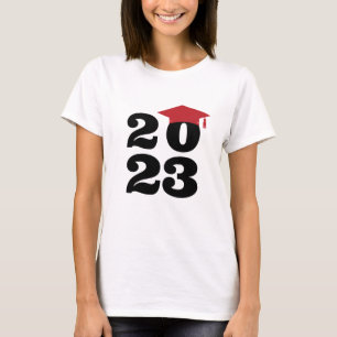 T-shirt Cours d'études supérieures sur mesure Année de con