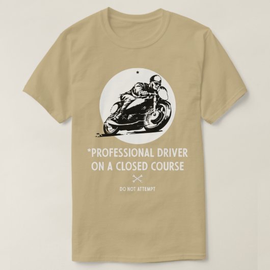 T-shirt cours fermé (Design devant)