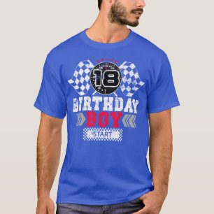 T-shirt Course 18e anniversaire Boy Party Racing Driver