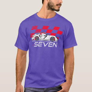 T-shirt Course 7e Anniversaire Garçon Sept Ans Fête