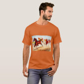 T-shirt Course à cheval (Devant entier)