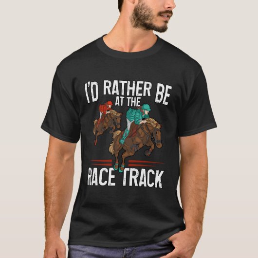 T-shirt Course à cheval (Devant)