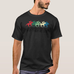 T-shirt Course à cheval Jockey Racer Derby Rider Track Rac