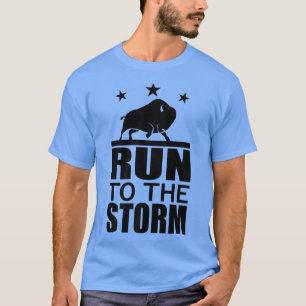 T-shirt Course À La Tempête - Bison American Fitness Sport