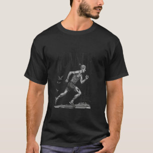 T-shirt Course à pied Coureur Vintage Sprint Distance Rétr