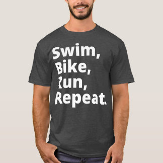 T-shirt Course à vélo de natation Triathlon Triathlète Ath