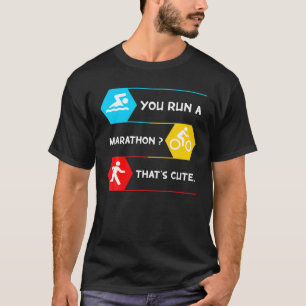 T-shirt Course à vélo natation Triathlon Triathlon Triathl