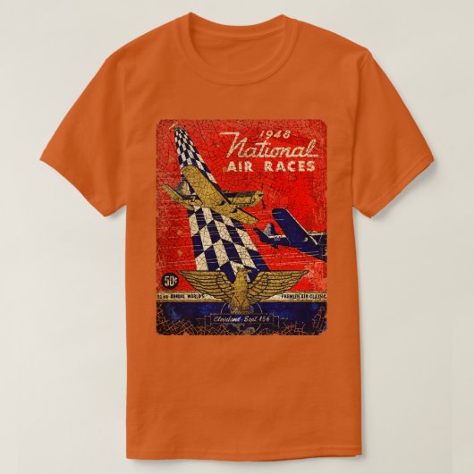 T-shirt Course aérienne nationale (Design devant)