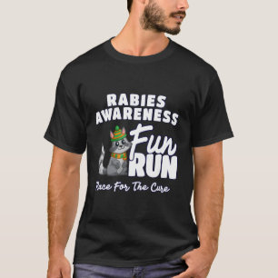 T-shirt Course amusante de sensibilisation à la rage
