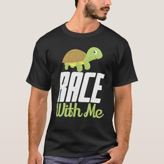 T-shirt Course Avec Moi Turtle Marathon Runner (Devant)