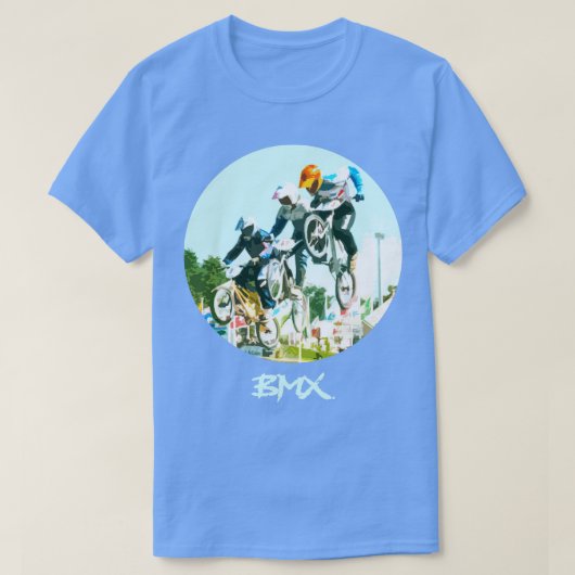 T-shirt course bmx (Design devant)
