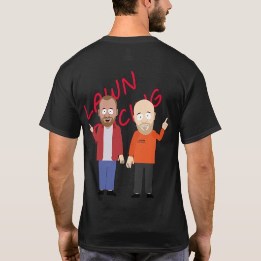 T-SHIRT COURSE CLASSIQUE DE LA PELOUSE À LA CHEMISE (Dos)