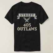 T-SHIRT COURSE DE 405 RUES OUTLAWS (Design devant)