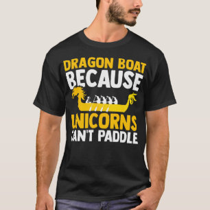 T-shirt Course de bateau dragon
