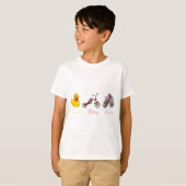 T-shirt Course de Biek de bain de bébé (Devant entier)