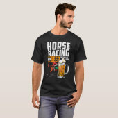 T-shirt Course de chevaux Cavalier de chevaux Course de ch (Devant entier)
