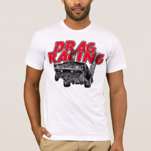 T-shirt Course de dragsters