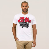 T-shirt Course de dragsters (Devant entier)