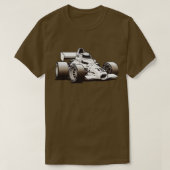 T-shirt Course de Formule 1 blanche (Design devant)