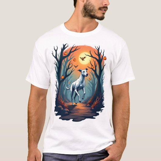 T-shirt Course de lévrier des goules (Devant)