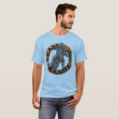 T-shirt Course de moto (Devant entier)