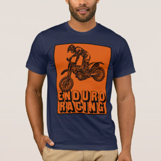 T-shirt Course de motocross