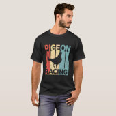 T-shirt Course de pigeons (Devant entier)