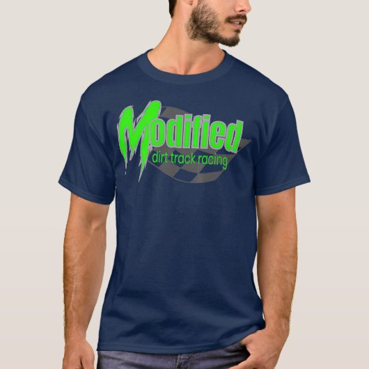 T-shirt Course de piste modifiée (Devant)