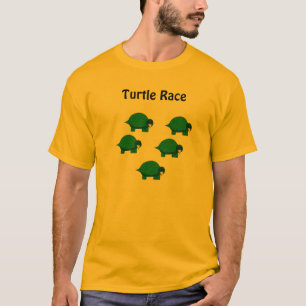 T-shirt Course de tortue