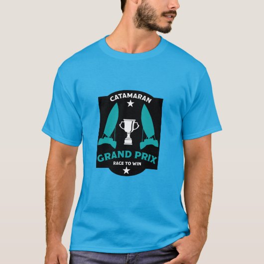 T-shirt Course de voiliers hydrofuges (Devant)