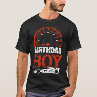 T-shirt Course de voiture Boy Race Anniversaire
