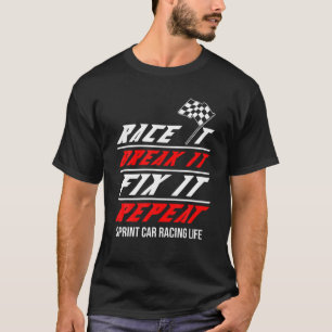 T-shirt Course de voiture Sprint Proud Course course cours