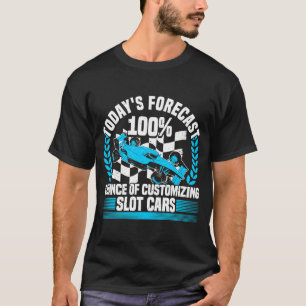 T-shirt Course de voitures à crémaillère Prévisions d'aujo