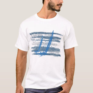 T-shirt Course de yacht au large - Nautique Voilier Océan