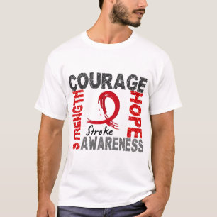 T-shirt Course d'espoir de courage de force