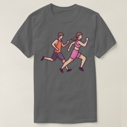 T-shirt Course du Marathon (Design devant)