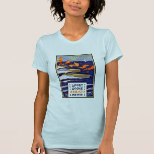T-shirt Course en bateau de vitesse Abbazia 1912