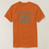 T-shirt course en retard est exercice droit 69 (Design devant)