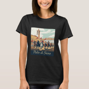 T-shirt Course hippique du Palio de Sienne