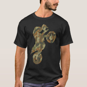 T-shirt Course motocross Camouflage