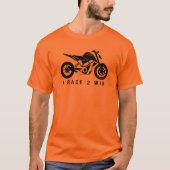 T-shirt Course pour gagner - le vélo de sports (Devant)