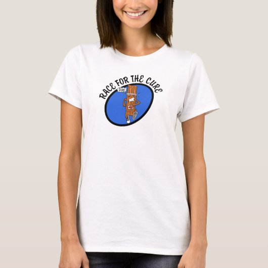 T-shirt course pour le traitement (Devant)