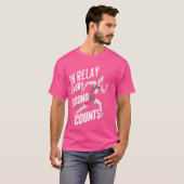 T-shirt Course Relais Course Athlète Piste Et Sprinter De  (Devant entier)