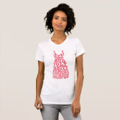 T-shirt Course rouge de robe (Devant entier)